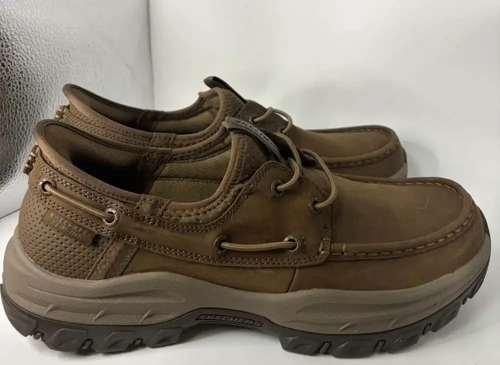 Skechers Men's US 9 Knowlson ShoreThing Boat Shoe Brown